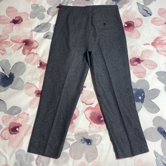 Aritzia Wilfred Chambery Wool Blend Grey Cropped Pant Size 0 - Picture 9 of 14